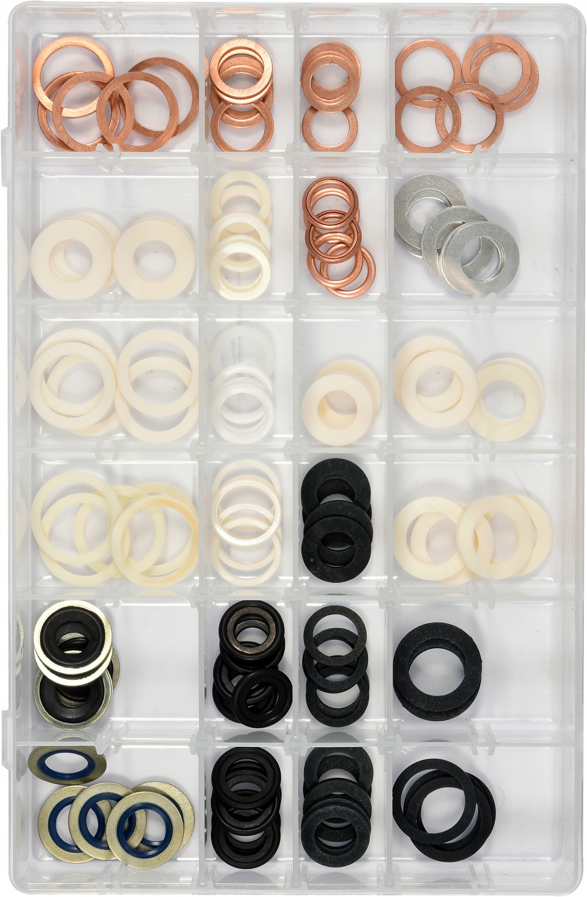 ZESTAW PODKLADEK DO KORKOW SPUSTOWYCH YT-068641/YAT Marka Yato