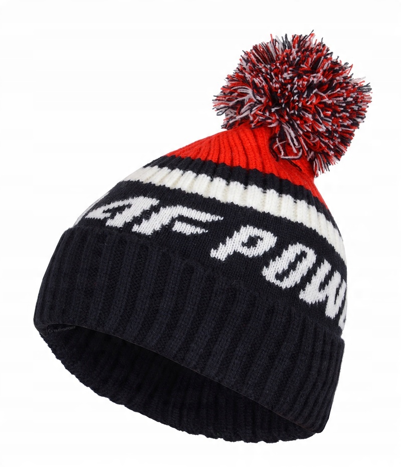 

4F Juniorska Czapka Zimowa Z Pomponem 4F