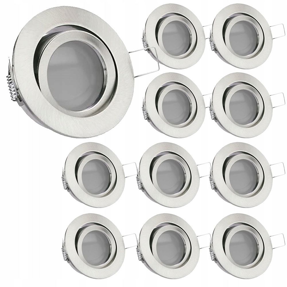 

Zestaw 10x Oczko Sufitowe Led 230V 3W Okrągłe