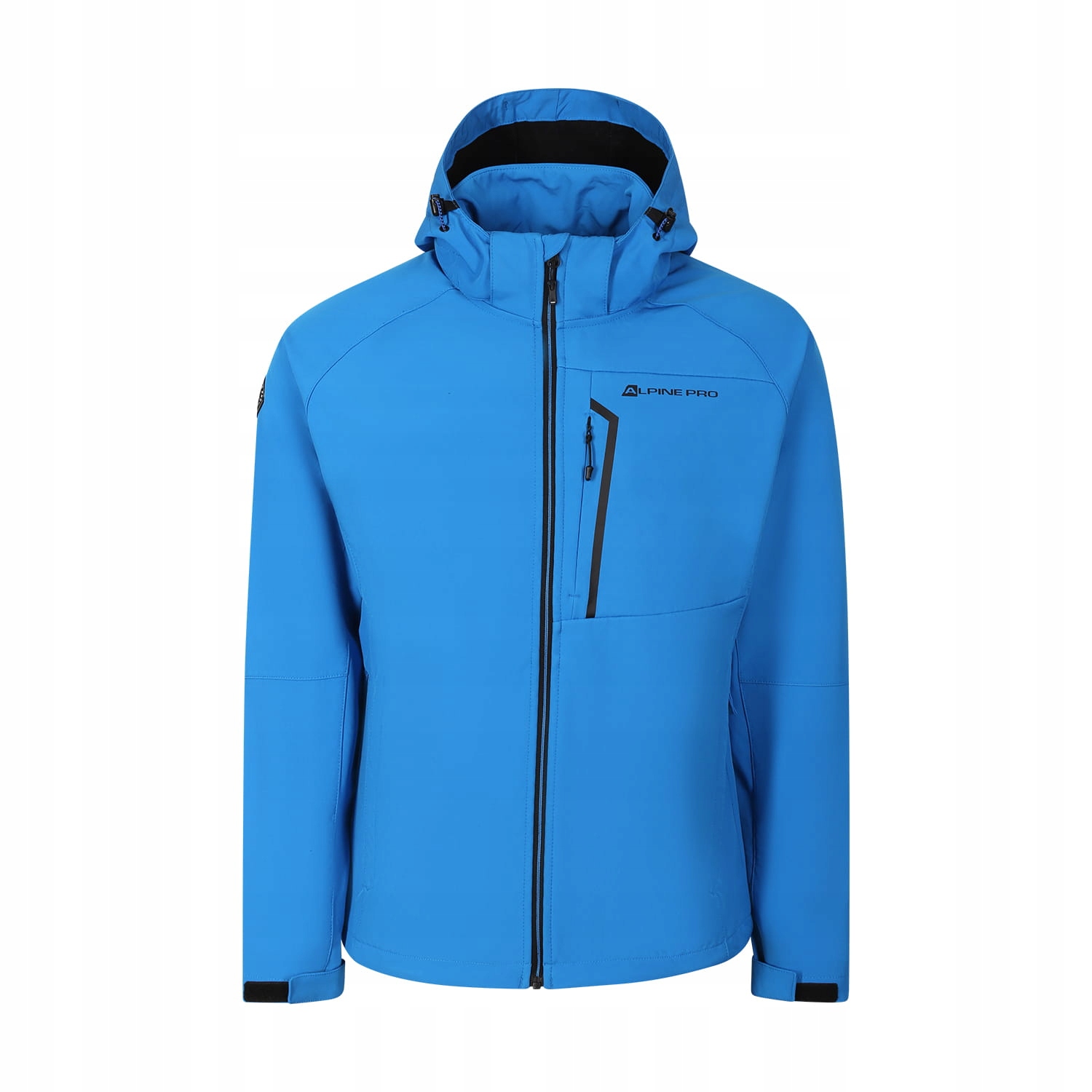 Kurtka trekkingowa męska softshell Alpine Pro Hoor k.niebieski r.M