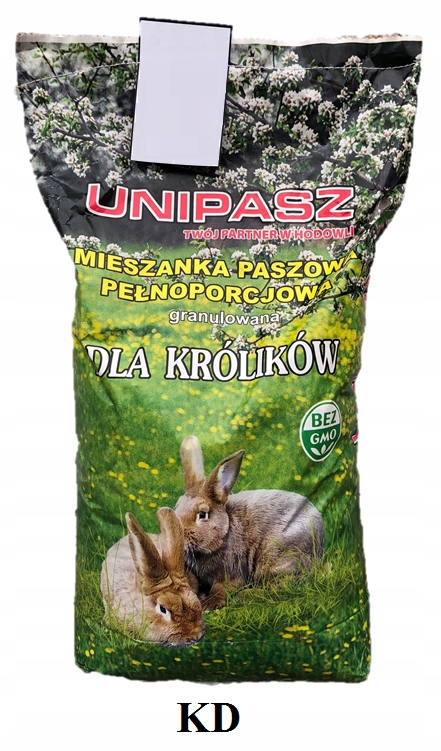 

Unipasz Królik Kd pasza dla królików królik domowy