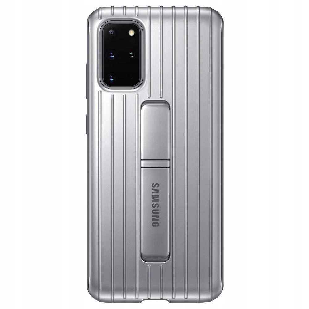 Etui Samsung Protective Standing Cover Srebrny do S20+ EF-RG985CSEGEU