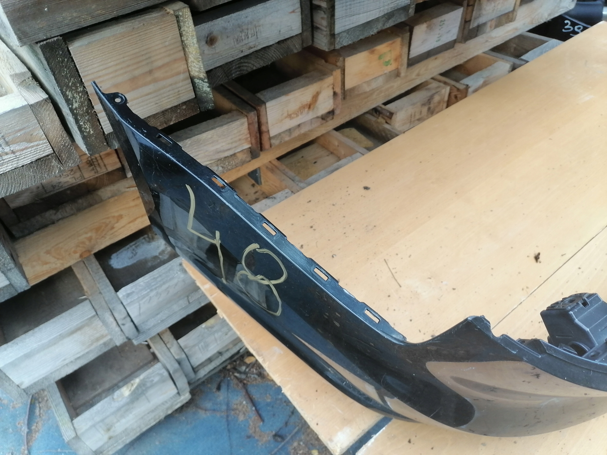 bumper rear part Audi A4 B9 S-LINE PDC AVANT 8W9807511M