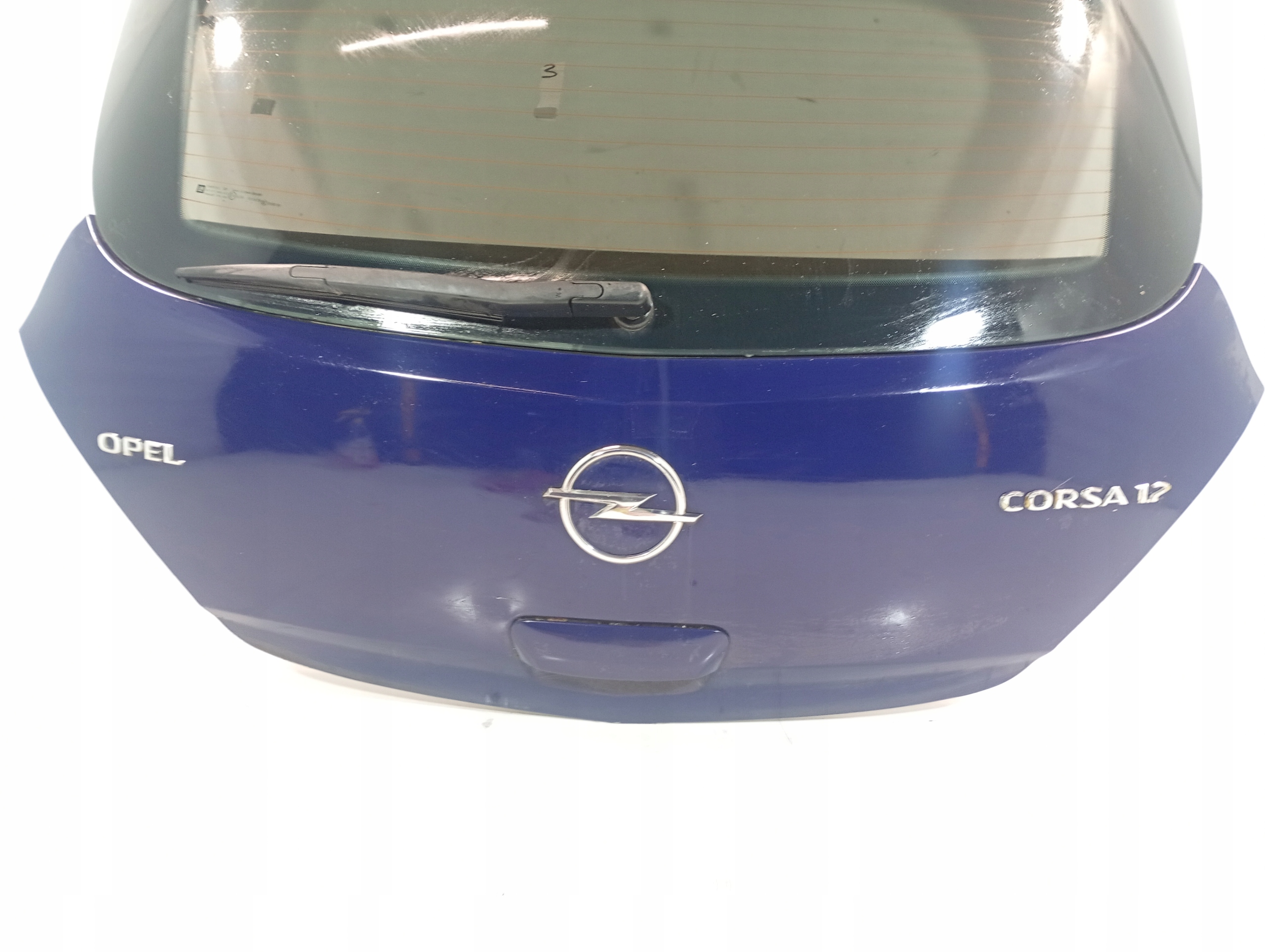 Opel Corsa D 06-14 trunk door boot rear rear part