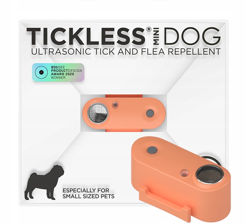 

Odstraszacz Pcheł Kleszczy Tickless Mini Peach