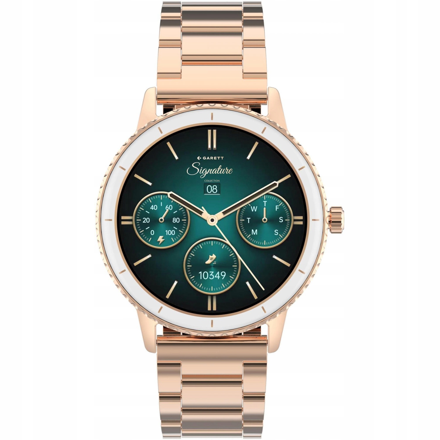 Dámske inteligentné hodinky Garett 5904238485071 ružové zlato