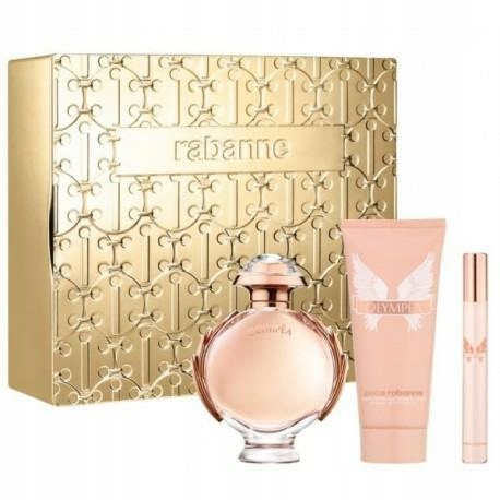 Paco Rabanne Olympea sada Edp 80 ml tělový balzám 100 ml Edp 10 ml