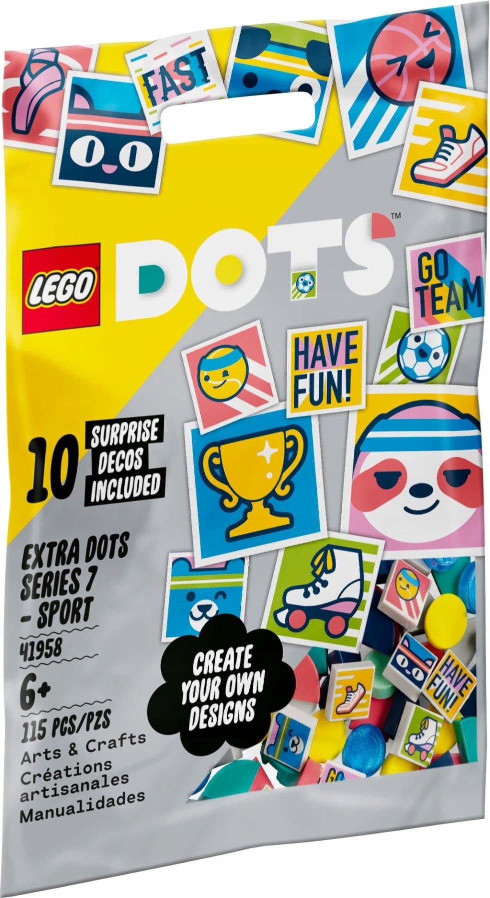 

Lego Dots 41958 Dodatki Seria 7