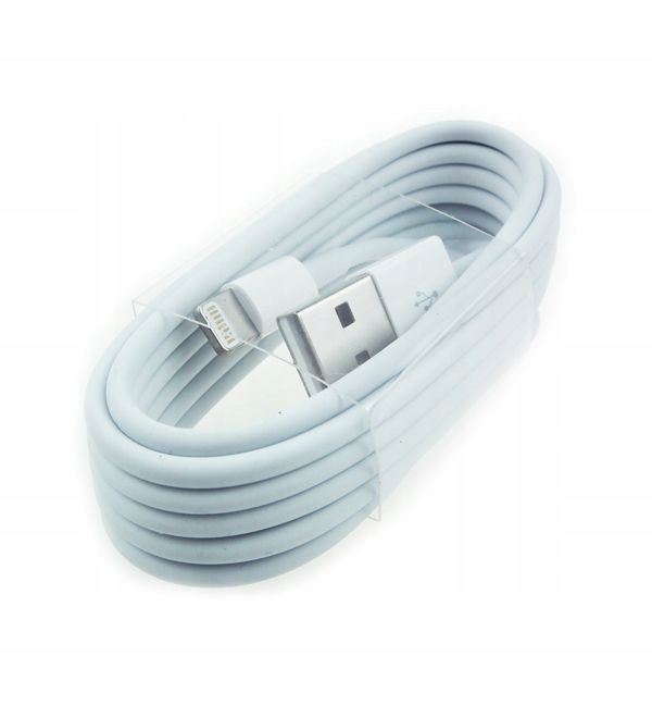 KABEL PRZEWÓD USB ŁADOWARKA DO IPHONE LIGHTNING 2M Kolor biały