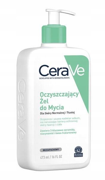 

Żel CeraVe Oczyszczający żel do mycia 473 ml