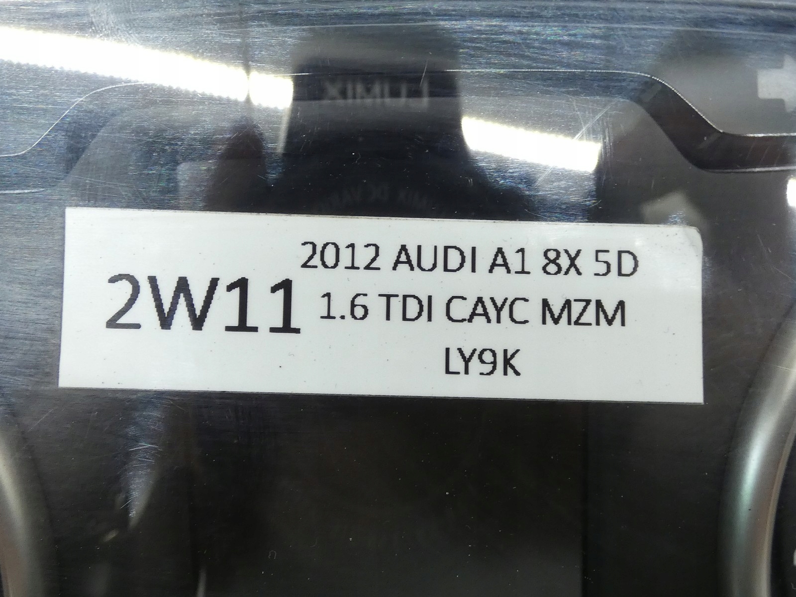 dials dials display AUDI A1 8X 1.6 TDI CAY 8X0920980H