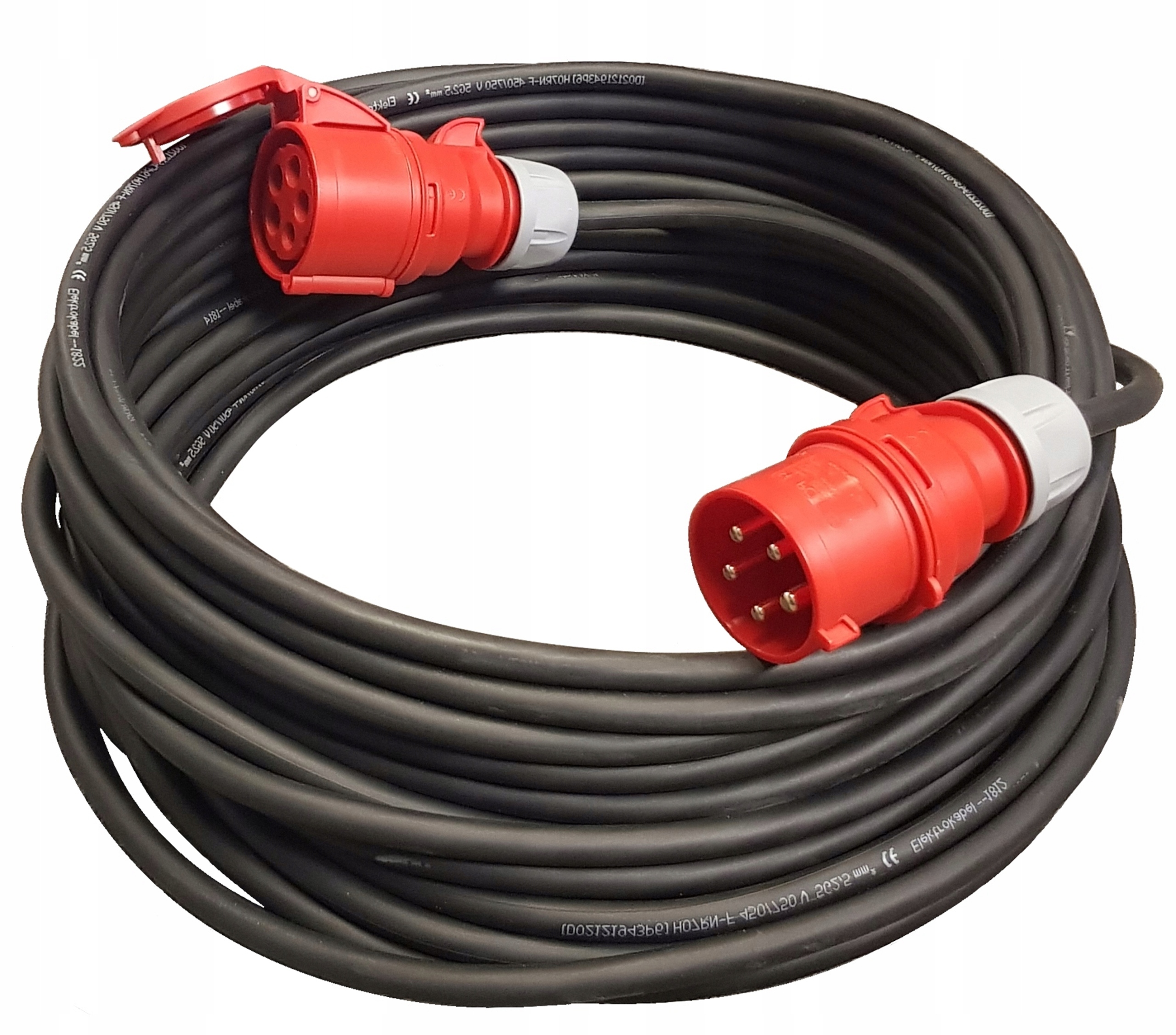 

Przewód siłowy Ow 5x2,5 32A kabel 40mb tynkarski