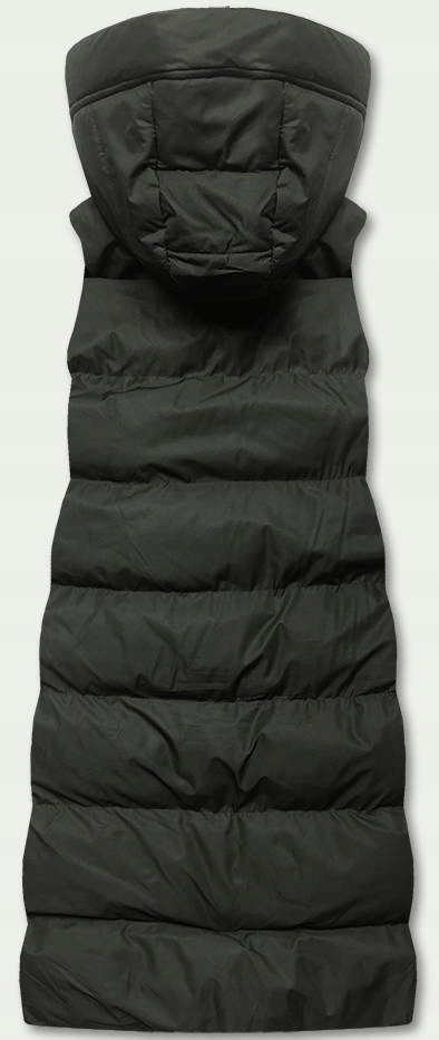 DŁUGI BEZRĘKAWNIK DAMSKI 5M728 ARMY L (40) Rozmiar L