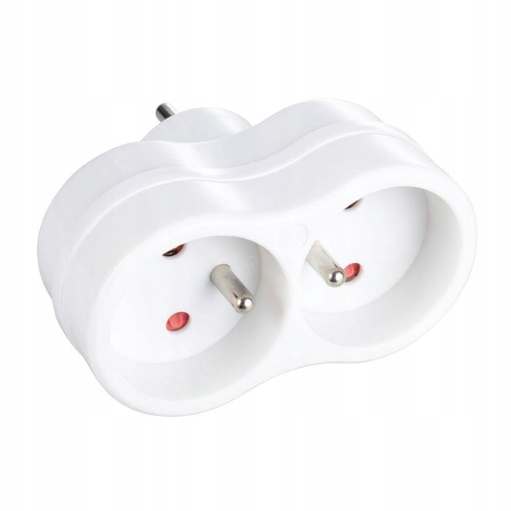 ROZGAŁĘŹNIK ZŁODZIEJKA 2 GNIAZDA R-270P UZIEMIENIE