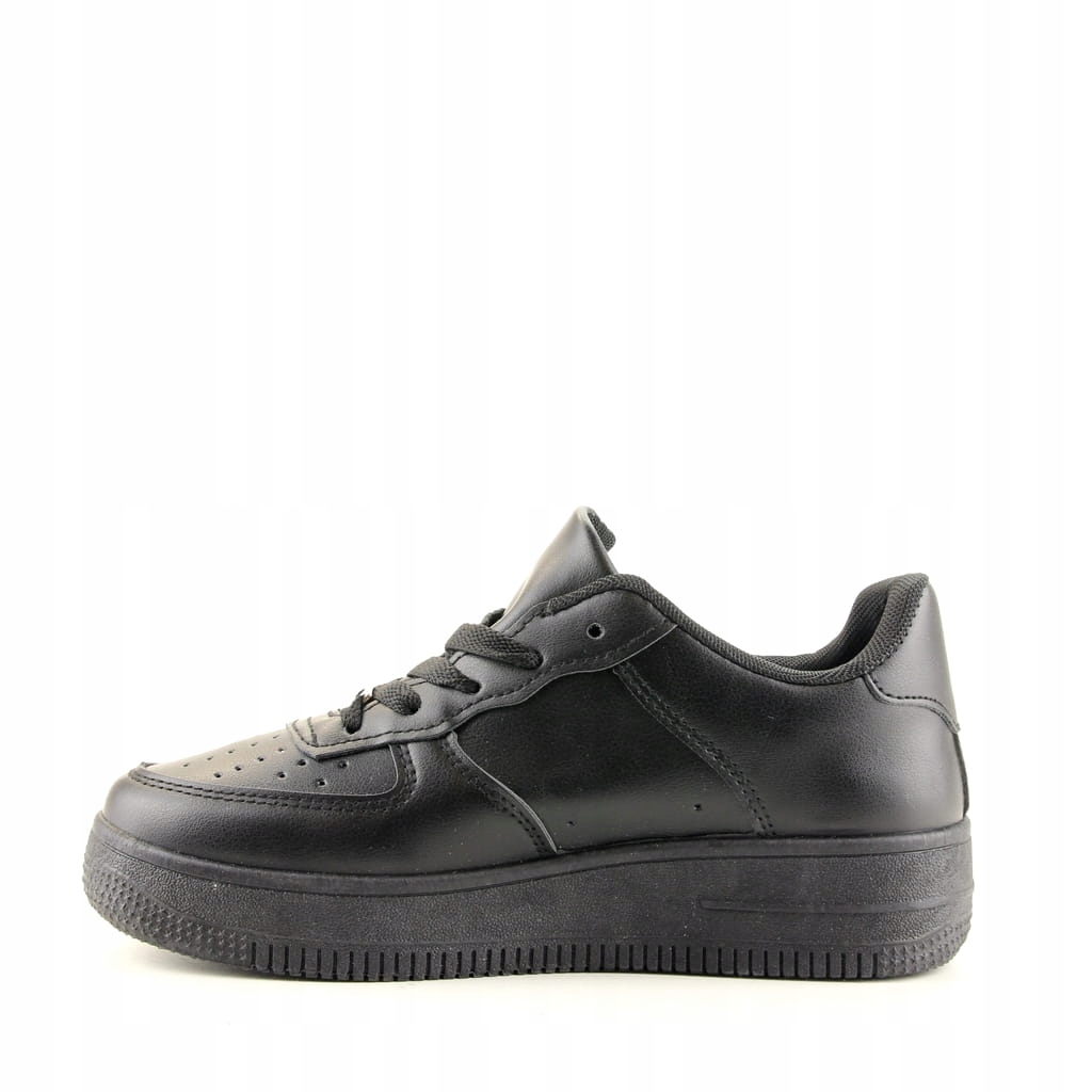 CZARNE SNEAKERSY BUTY SPORTOWE DAMSKIE MODNE 39 Marka inna
