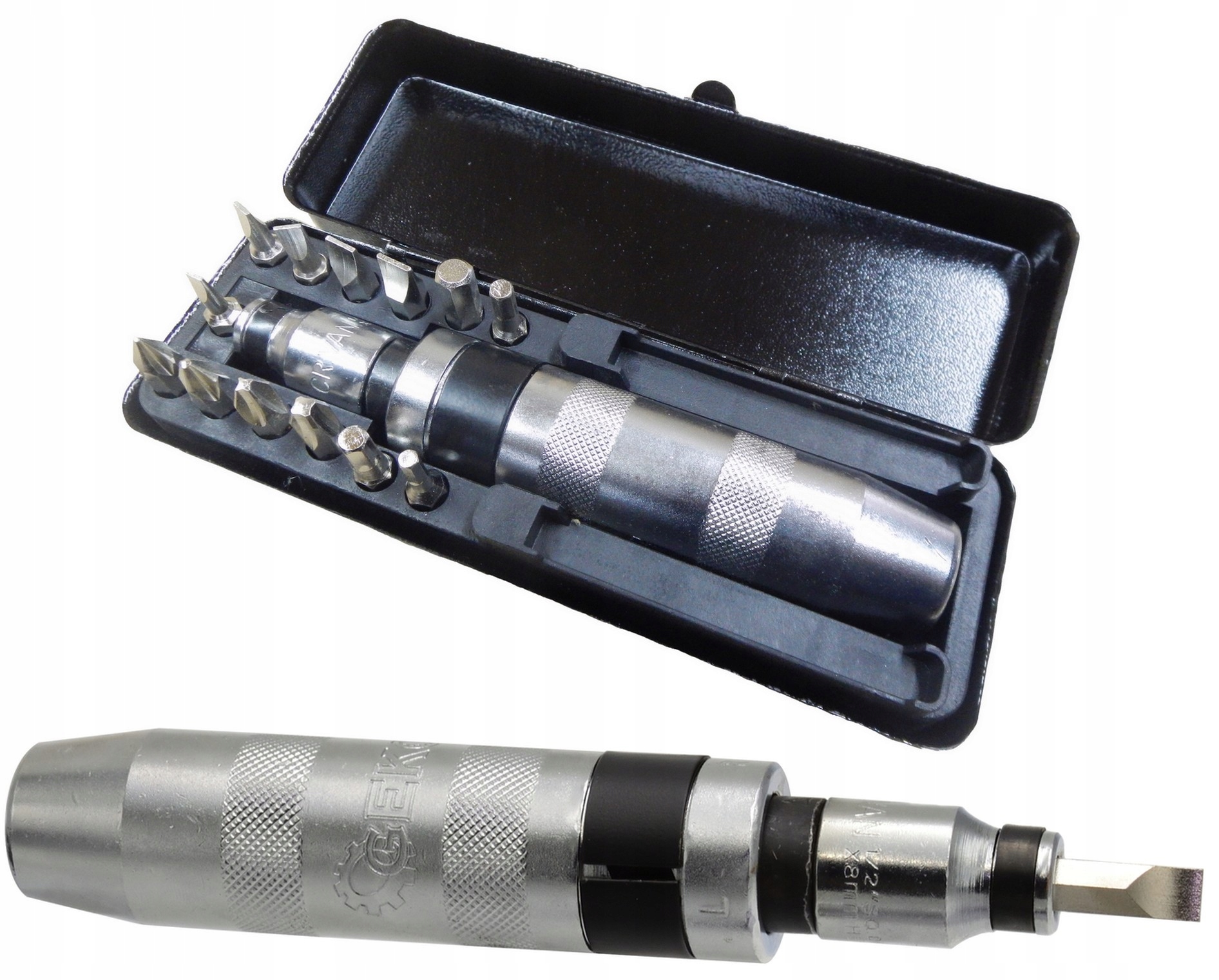 

Wkrętak Wykrętak udarowy z bitami 8mm 1/2` Solidny