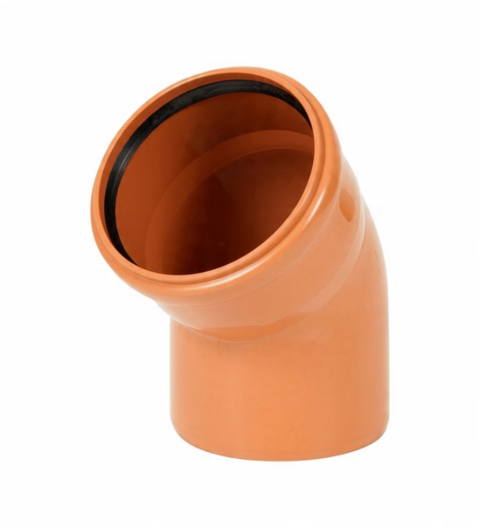 

Kolano Kolanko kanalizacyjne Pcv Pp 110/45°
