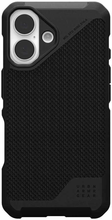 Pouzdro Uag pro iPhone 16, obal MagSafe Kevlar silikonové zadní kryt obal