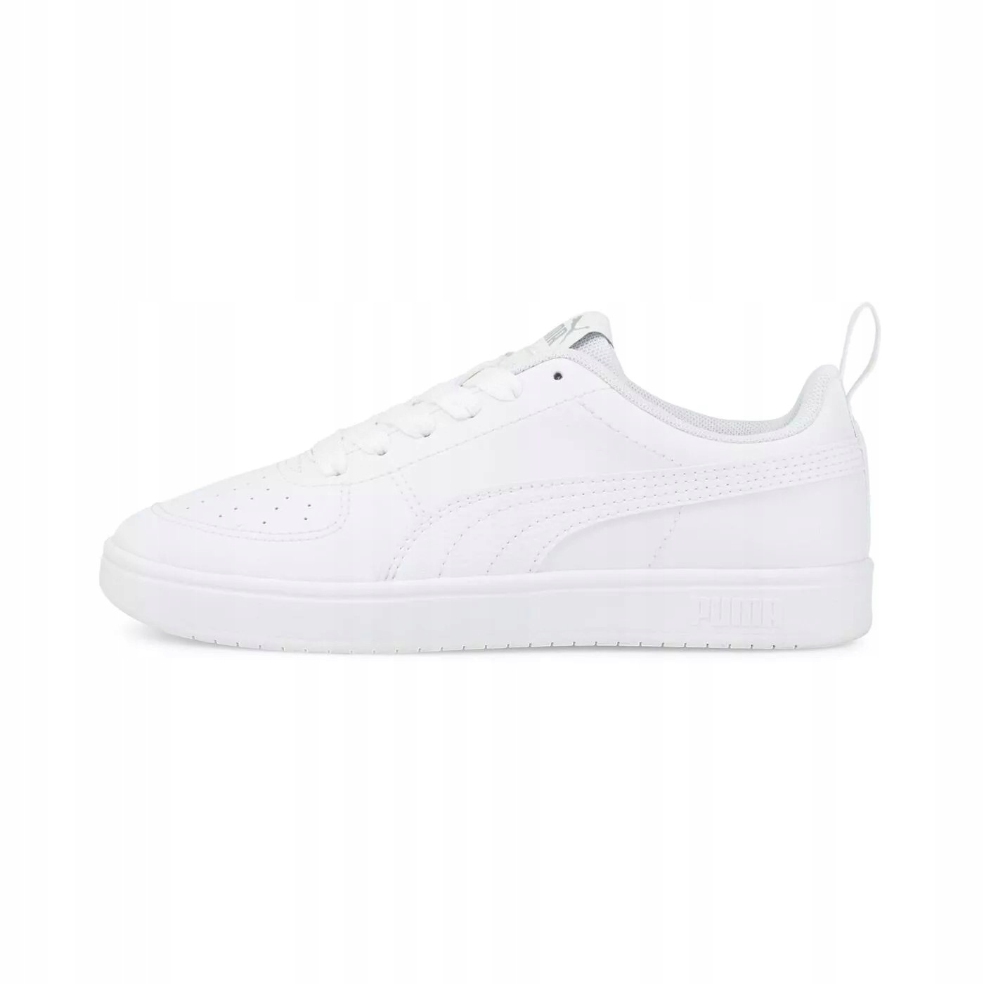 Buty Sportowe Puma Białe Sznurowane Lekkie Rickie Jr 38431101 37