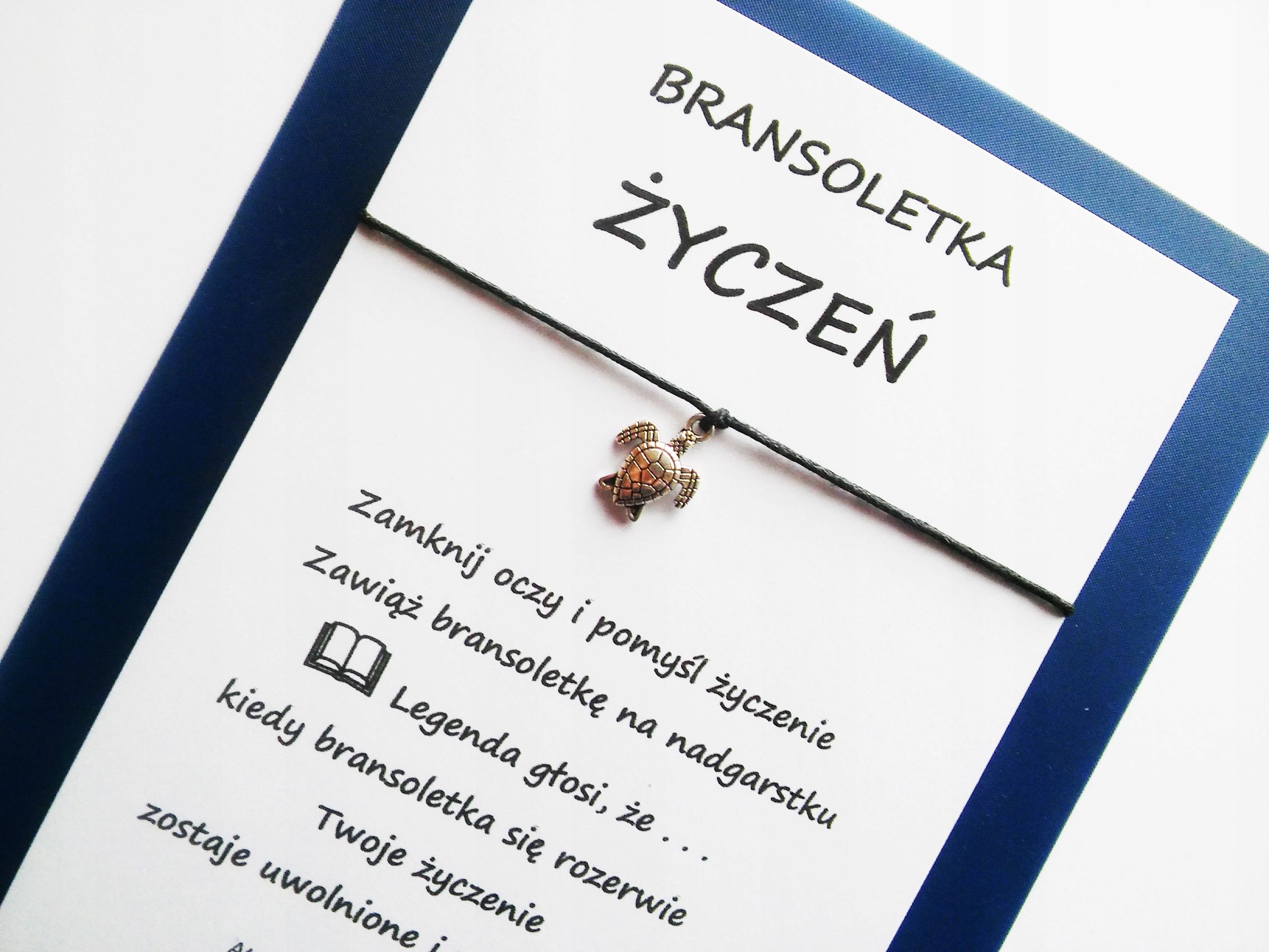

Bransoletka Życzeń Marzeń Żółw 057