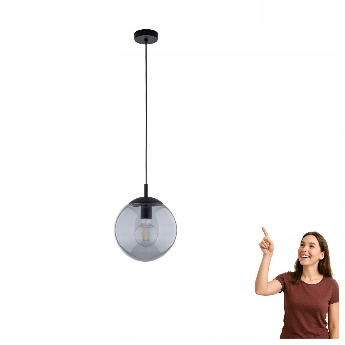 Závěsná lampa Esme Graphite 5378 Tk Lighting