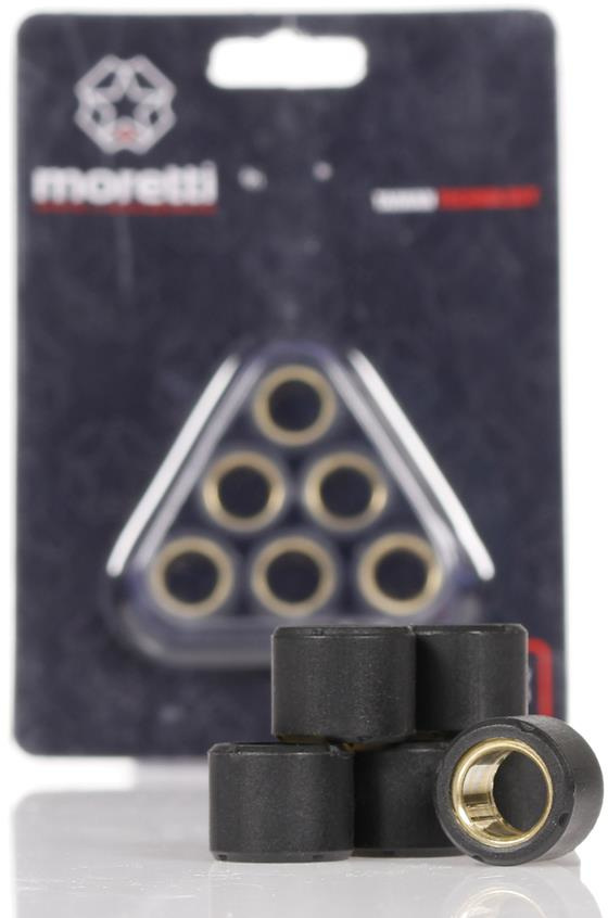Rolki wariatora Moretti 6,5g 16x13mm do skuterów 4T GY6 139QMB 6 szt
