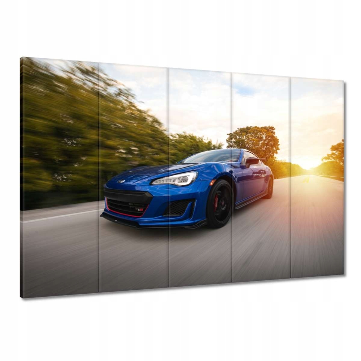 Obrazy 225x160 Motoryzacja Niebieskie Auto