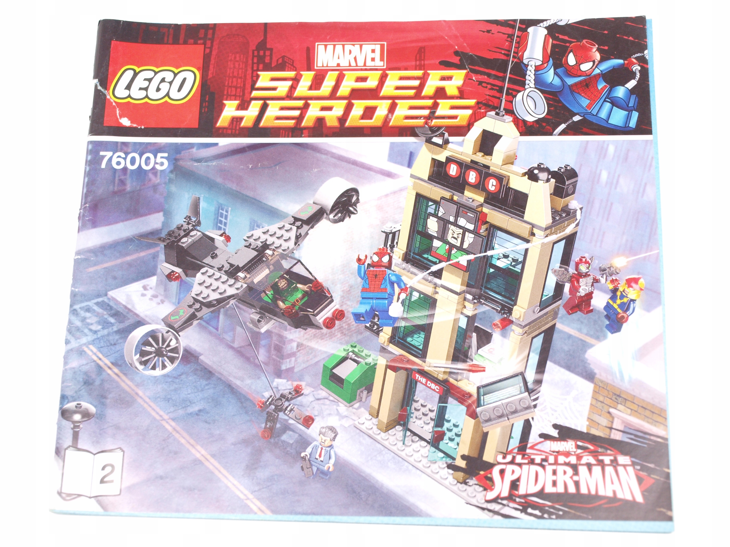 LEGO 76005 Instrukcja Super Heroes Lucky Brick