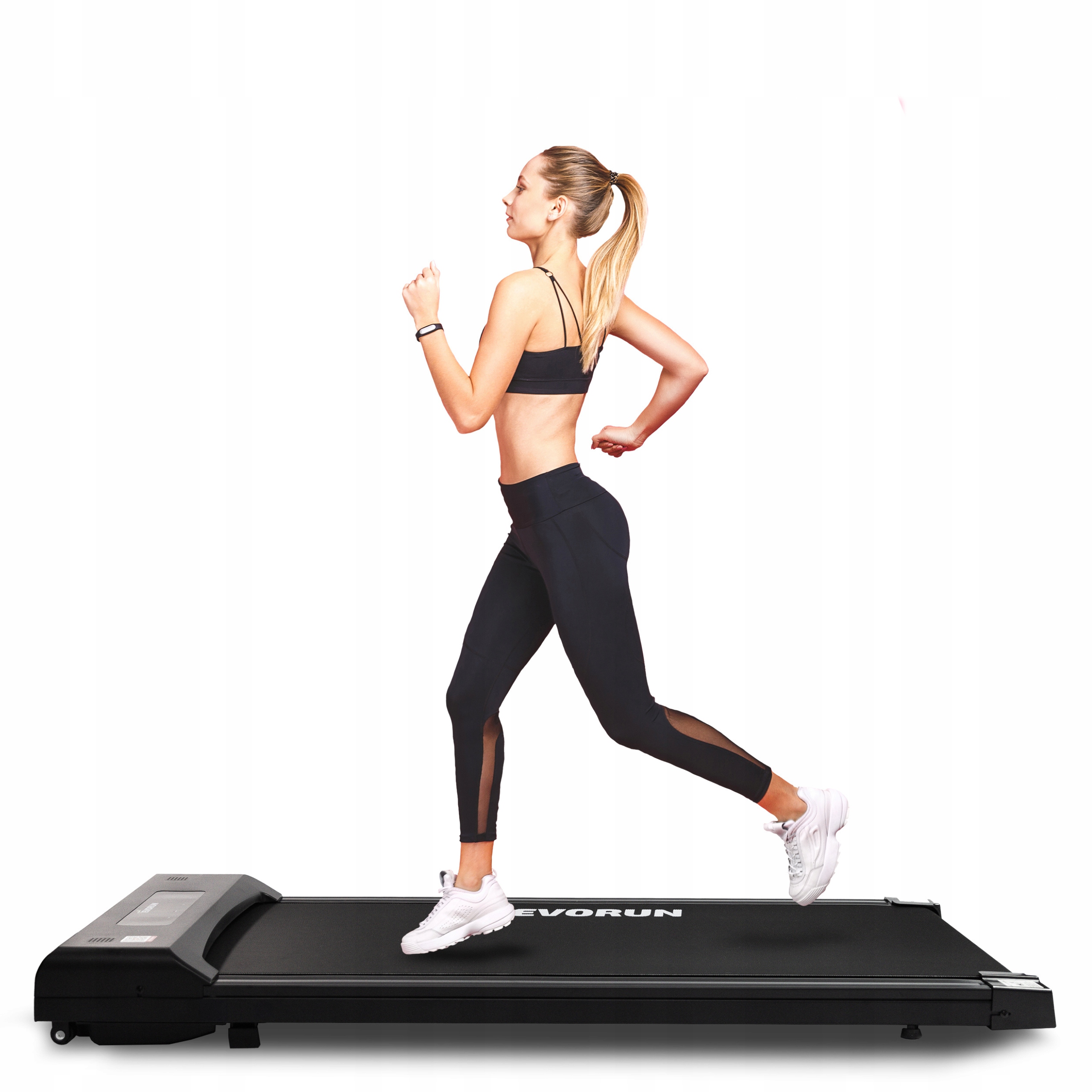 Bieżnia elektryczna domowa składana pod biurko do chodzenia biegania EvoRUN