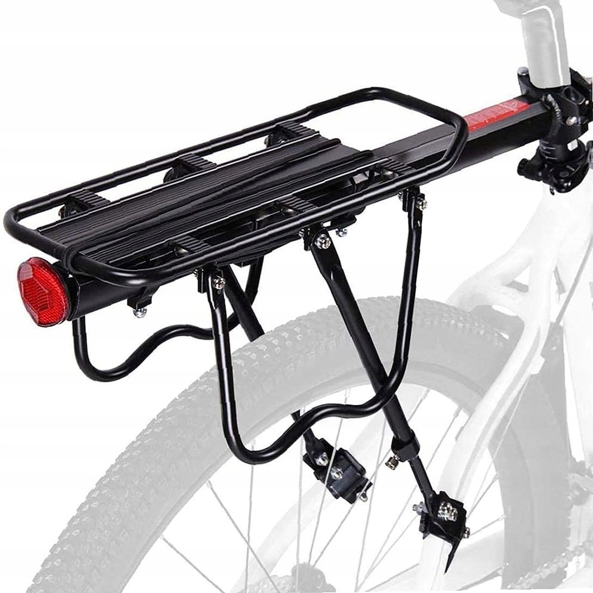 

Bagażnik Rowerowy Tylny Aluminium Uniwersalny 50kg