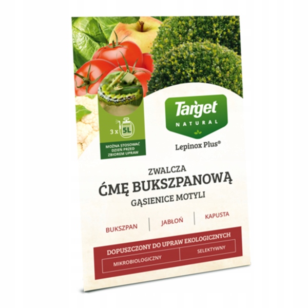 

Target Lepinox Zwalcza Ćmę Bukszpanową 30G (3x10g)