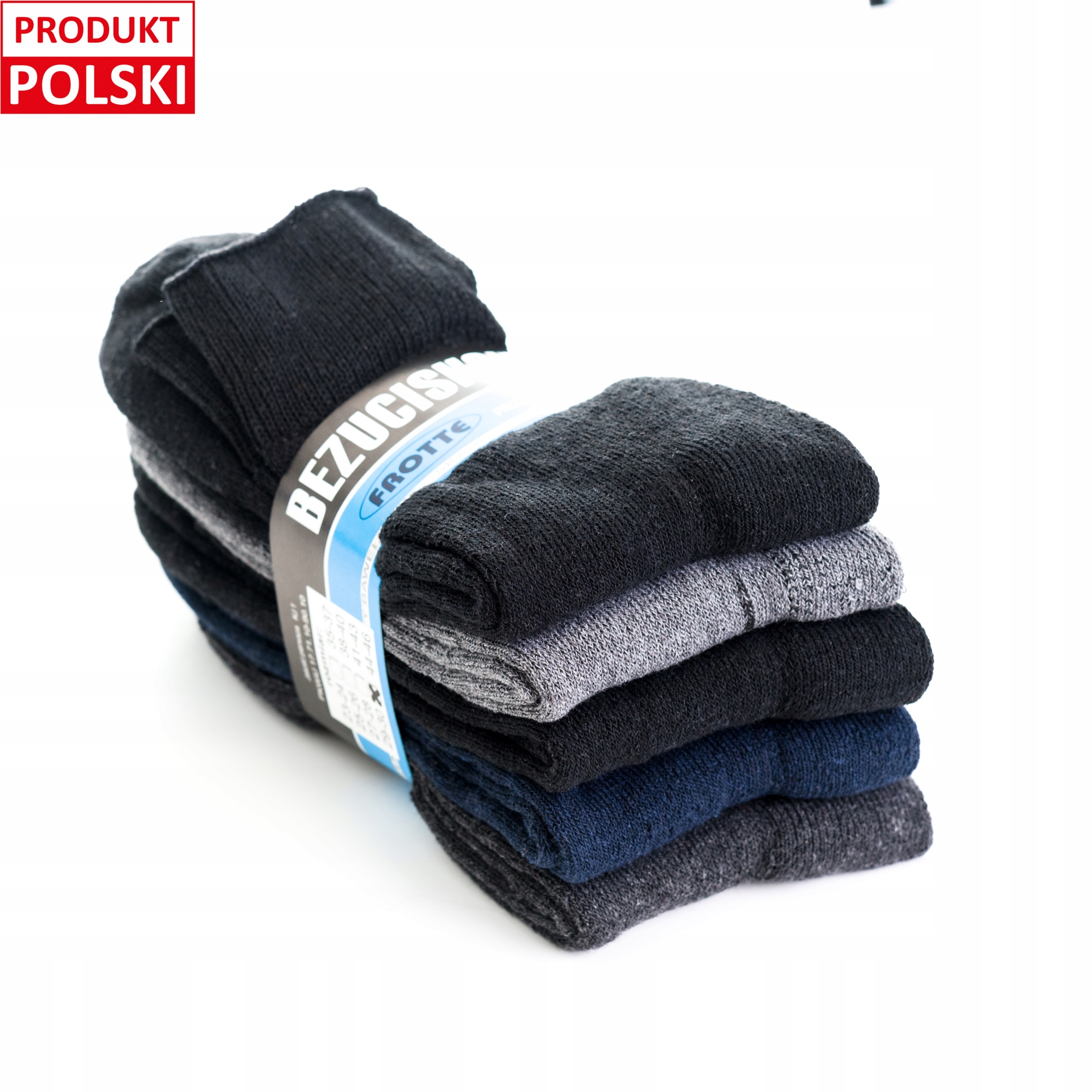 

5x Skarpety 43-46 Frotte Frota Bezuciskowa Polskie