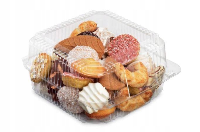 

Pojemniki plastikowe ciasto ślub wesele pet 50szt