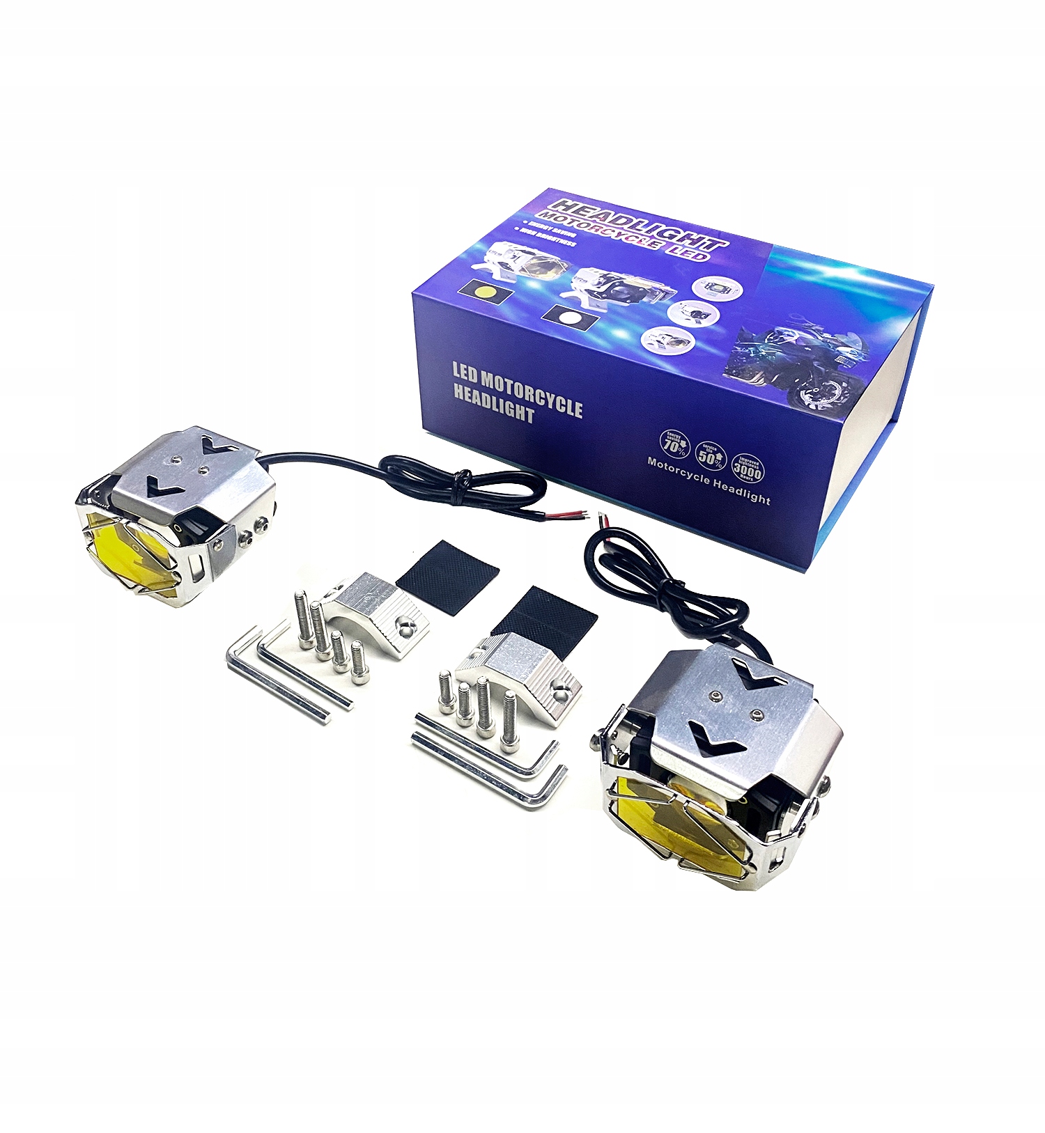 

Halogeny Led lampy reflektory Komplet PK45