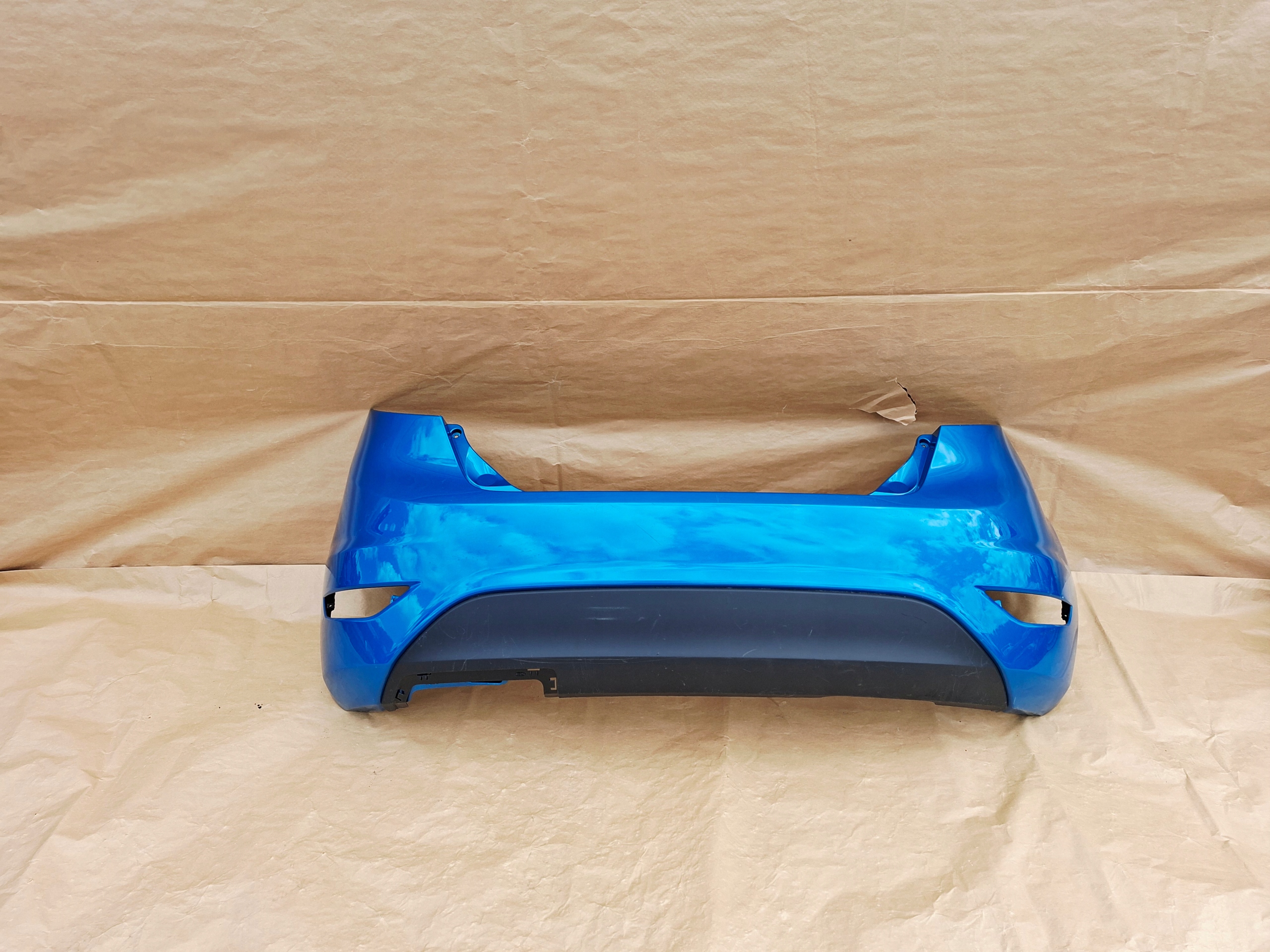 FORD FIESTA MK7 LIFT 2012-2017 bumper rear part BLUE CANDY