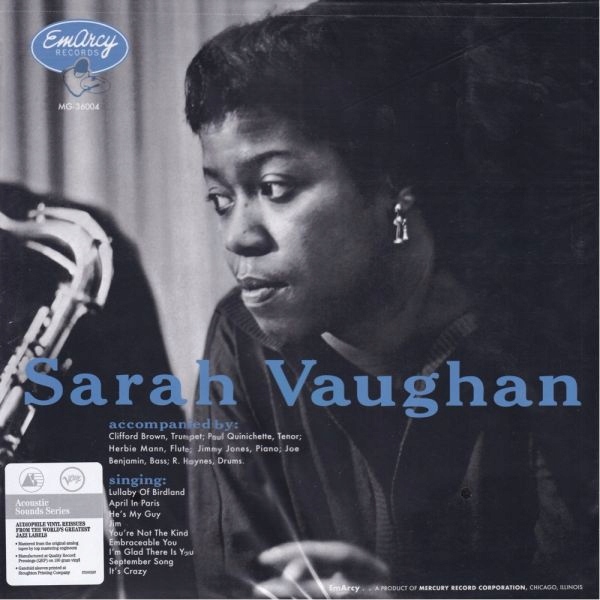{{ Sarah Vaughan (1 Lp) ACOUSTiC Sounds Series Usa