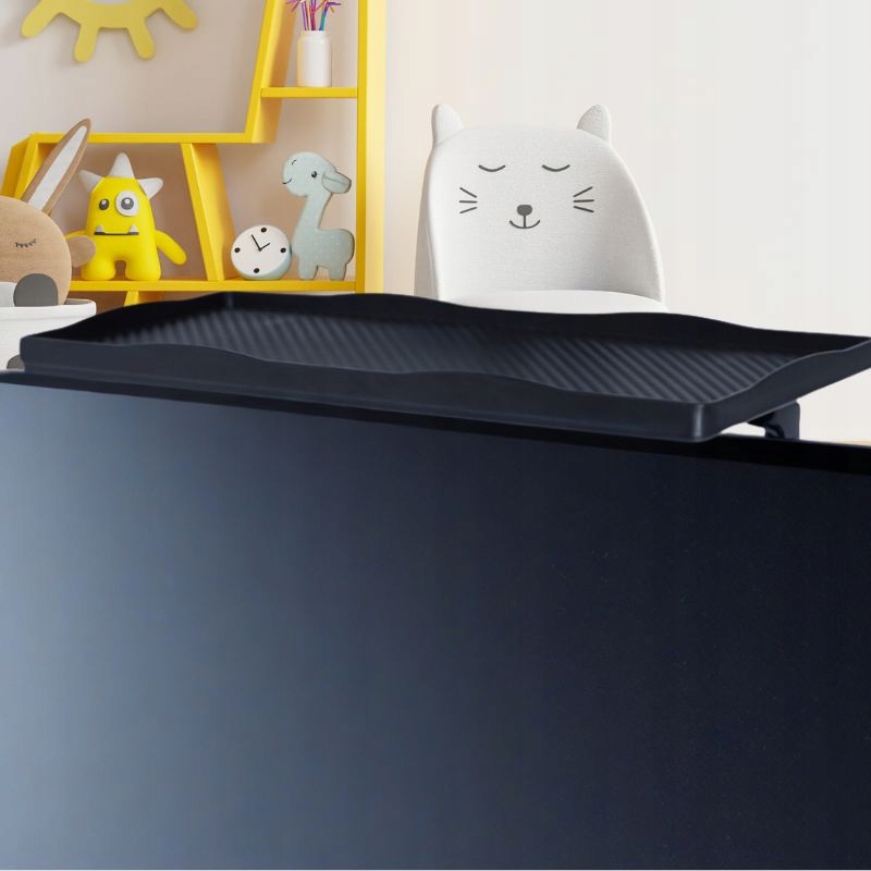 PÓŁKA NA DEKODER NA TELEWIZOR TV MONITOR UCHWYT DEKODER DVBT PODSTAWKA Marka bez marki