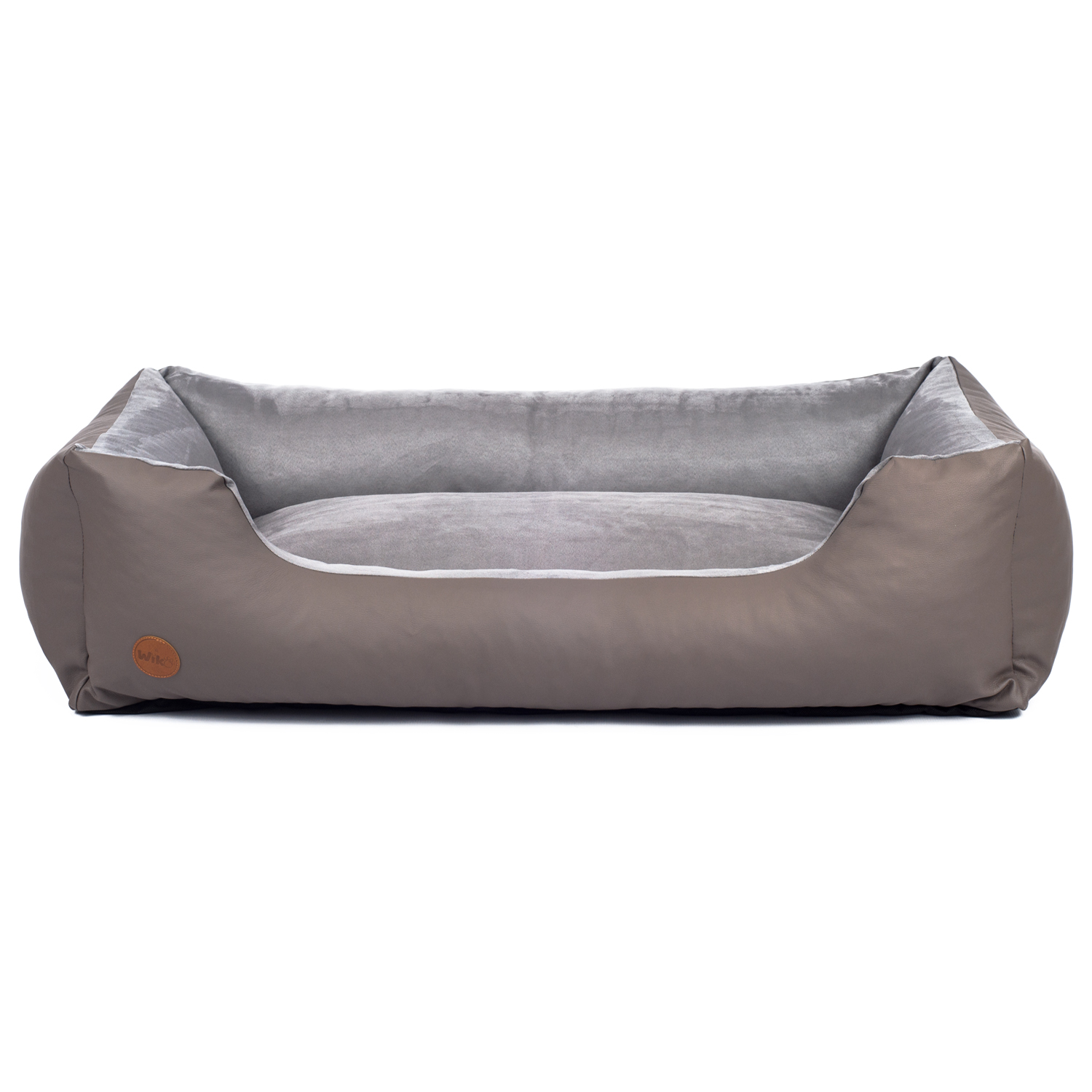 

Legowisko psa posłanie duże 125x85 szary welur skó