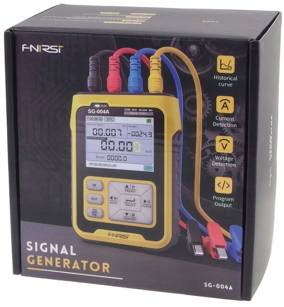 Generator funkcyjny zadajnik sygnału PWM kalibrator FNIRSI, FN-SG-004A Stan opakowania oryginalne