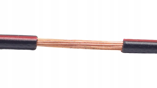 

Przewód Kabel Flry-b 1x0,5mm Czarno Czerwony 1M
