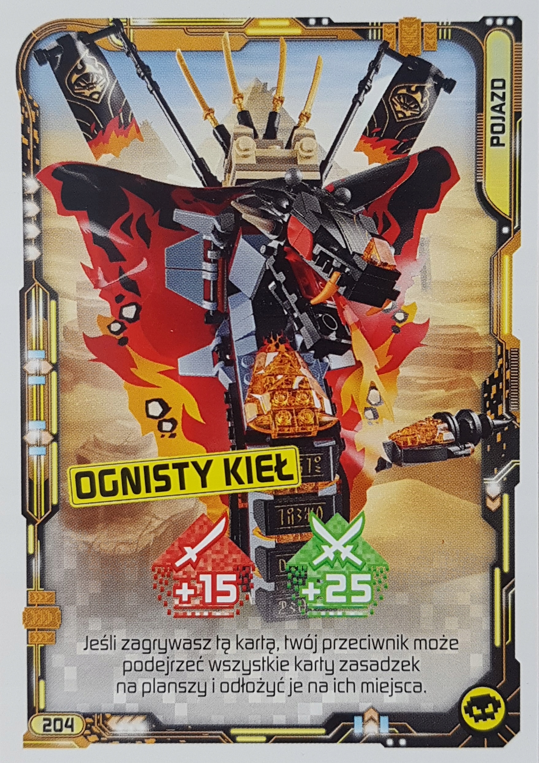 Lego Ninjago Karta Seria 5 nr 204