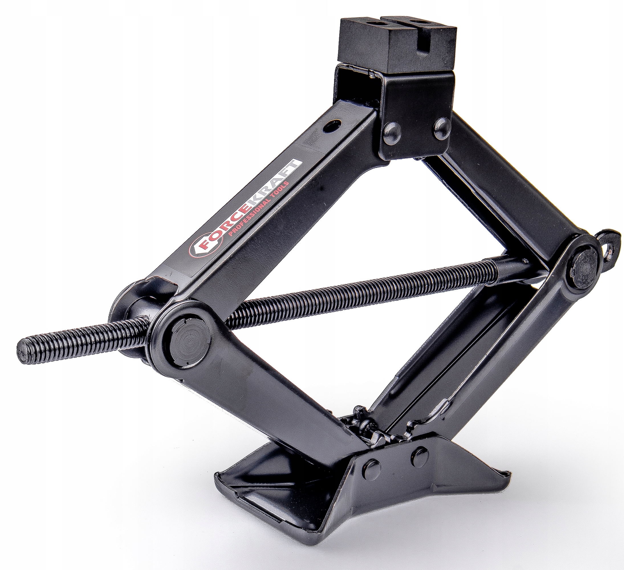 PODNOŚNIK SAMOCHODOWY TRAPEZOWY 2 T LEWAREK GUMA Minimalna wysokość podnoszenia 130 mm