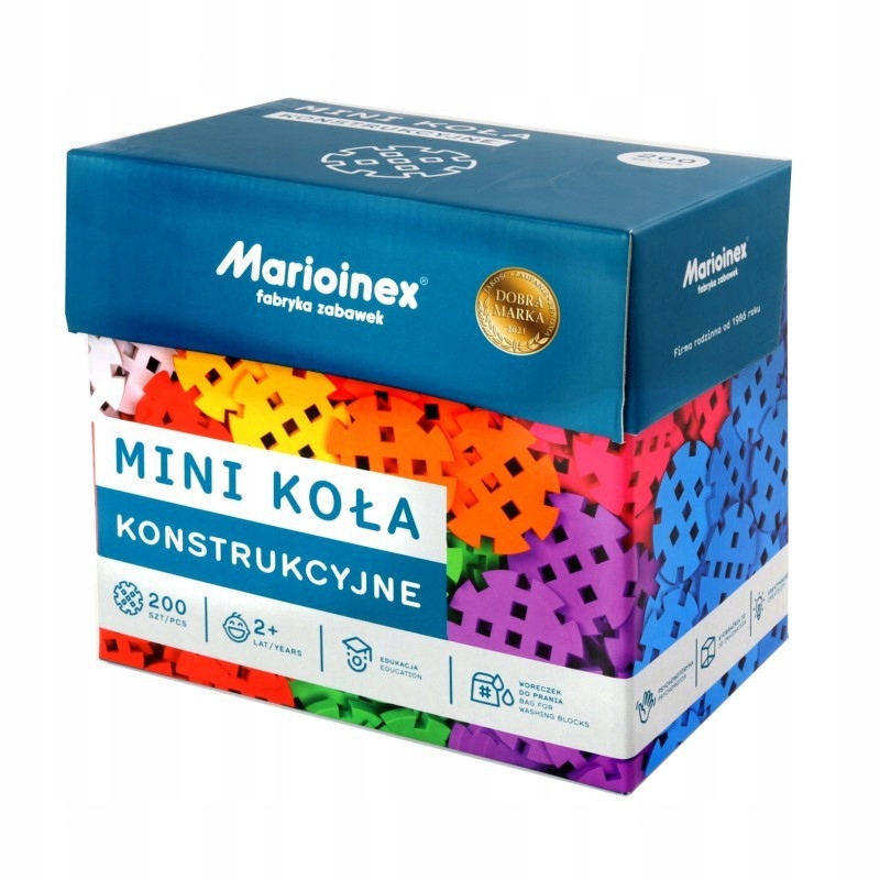 

Klocki konstrukcyjne Mini Wafle Koła konstrukcyjne