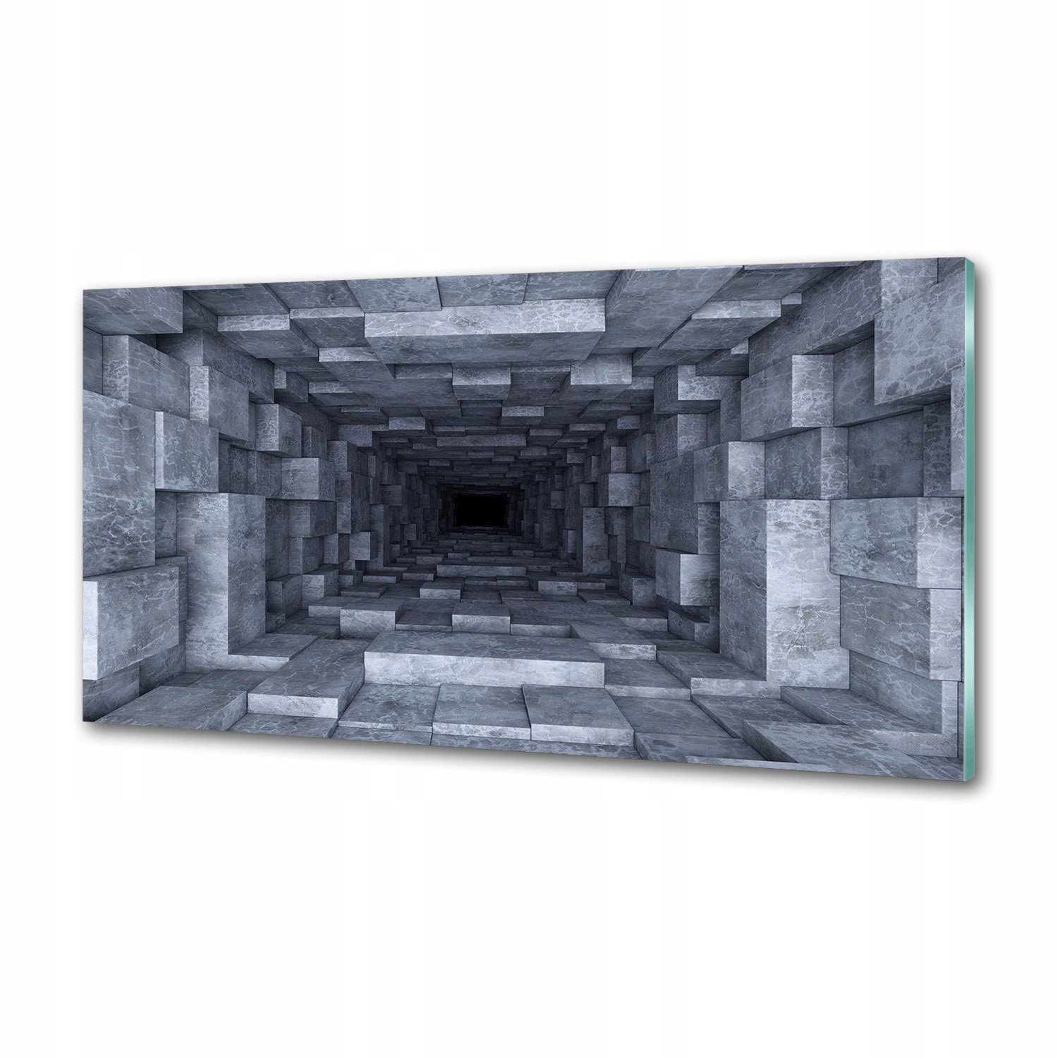 Sklenený panel do kuchyne Tunel 100 x 50 cm Lepidlo