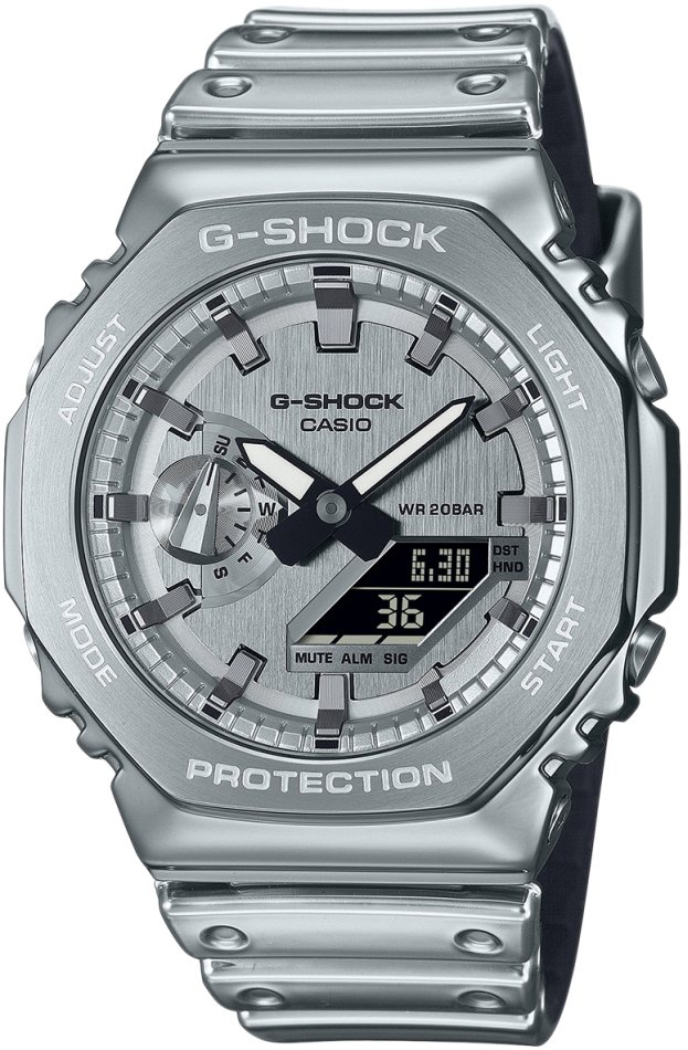 Hodinky pánské G-shock GM-2100YM-8AER ocelové sportovní nárazuvzdorné