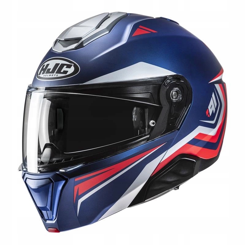 Motocyklová prilba Hjc I91 Tricus Blue/red modrá červená Darčeky