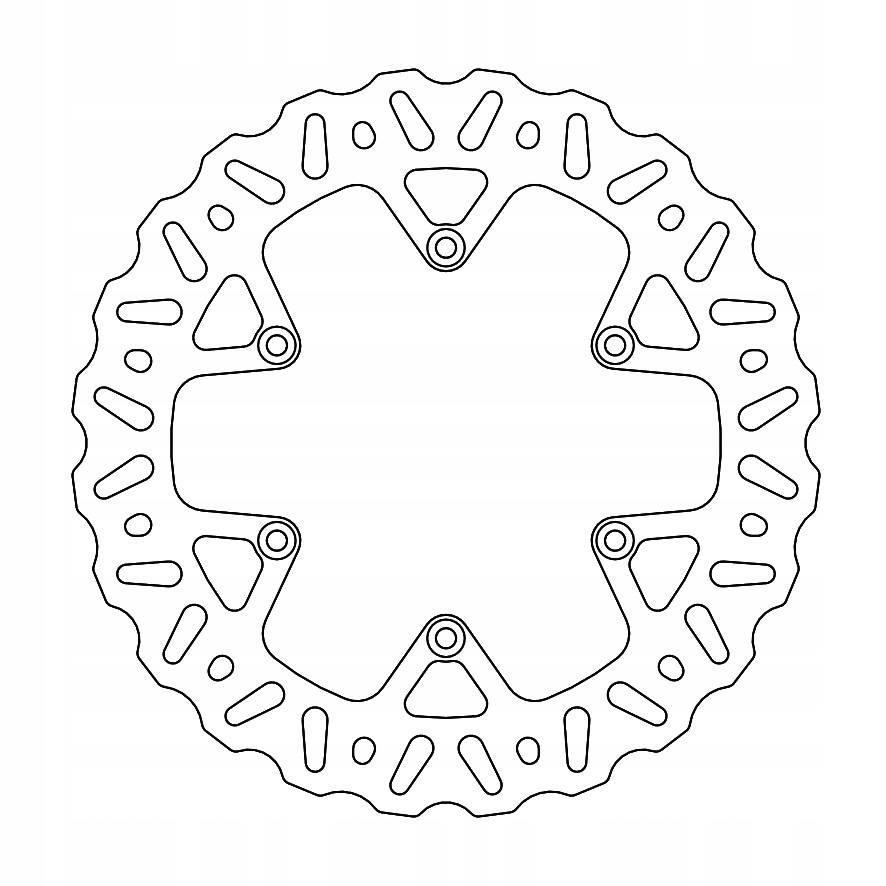 Moto-master Brzdový Kotúč Zadný Nitro 240 MM Pre Beta 250/300/350/390/400/43