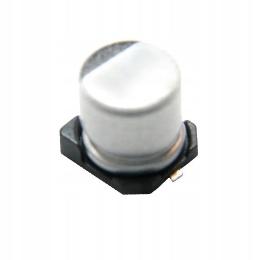 

Smd 10uF 50VDC kondensator elektroli. x10szt.