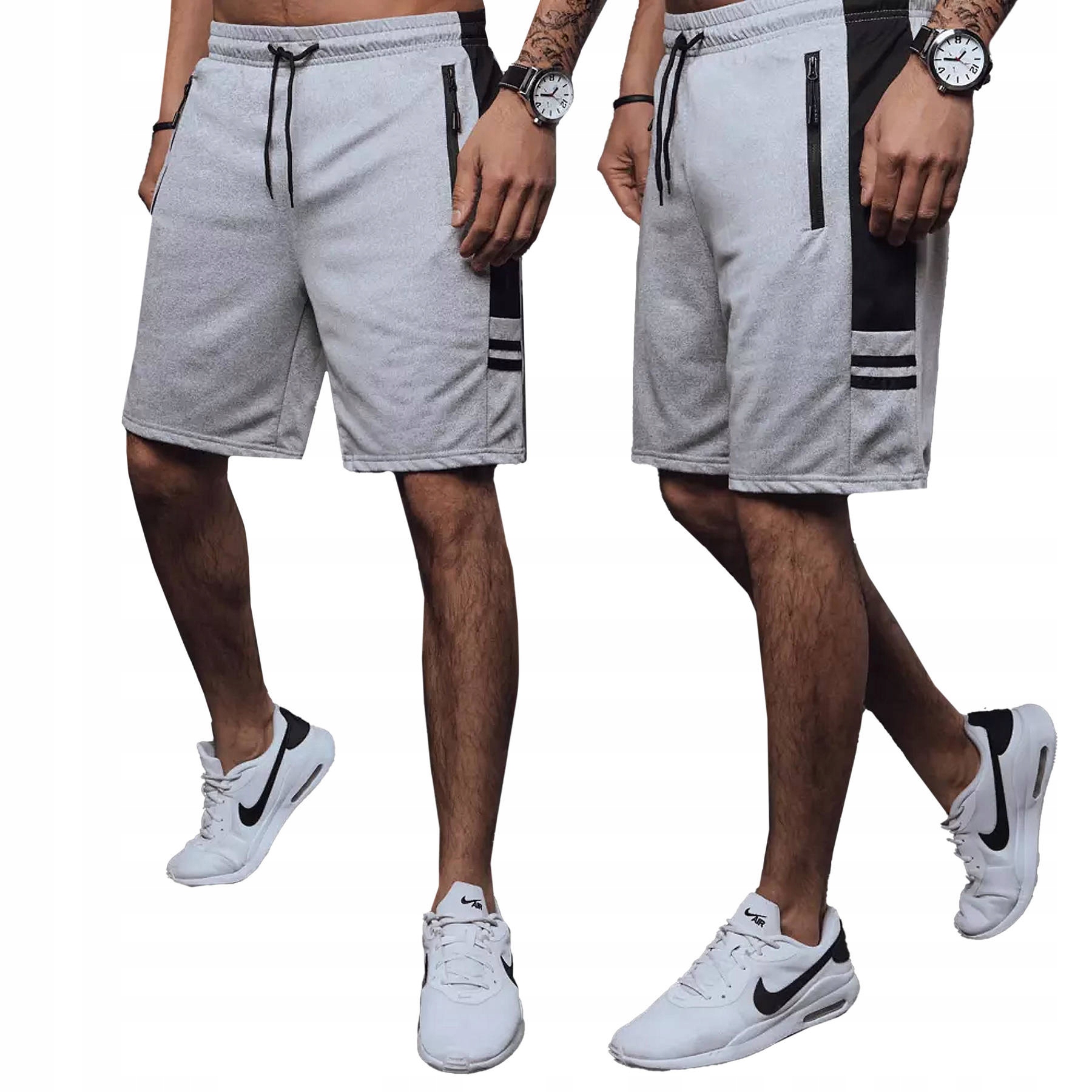 

Krótkie Spodenki Męskie Dresowe roz. M