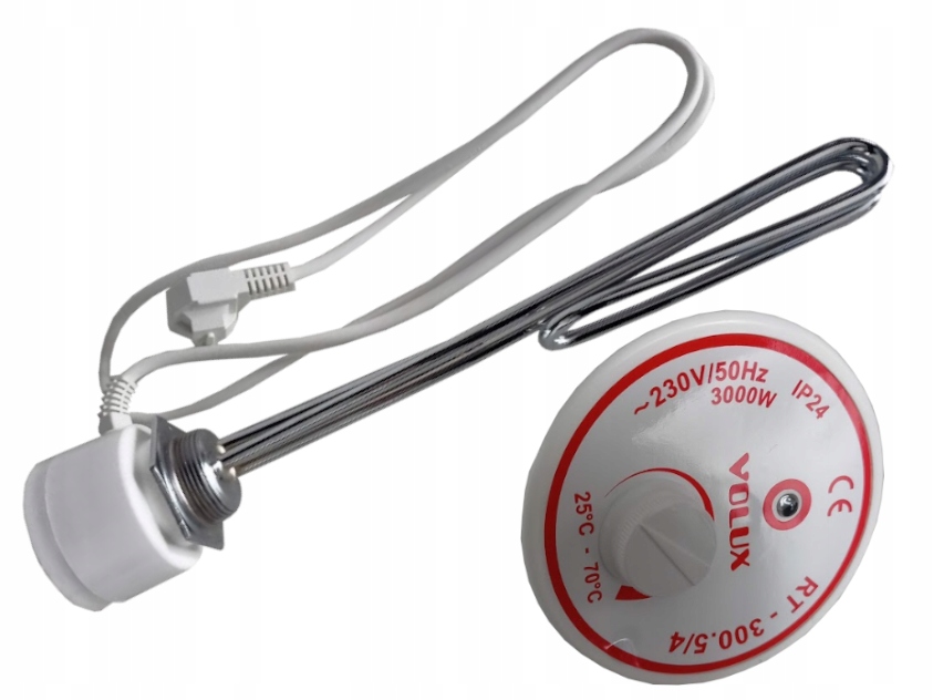 Grzałka bojlera 3000 W 5/4" z termostatem